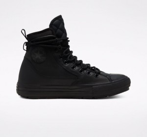 Black Converse Chuck Taylor All Star All Terrain Women's High Tops | NZ PIEQN3187