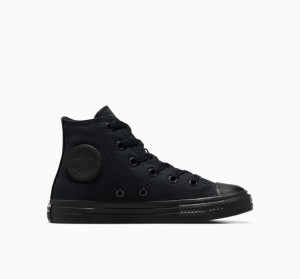 Black Converse Chuck Taylor All Star Kids' High Tops | NZ WNRAK9024