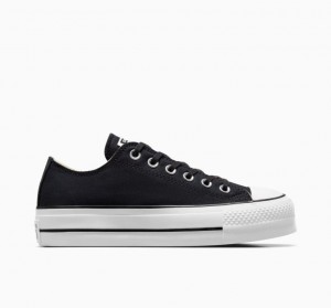 Black Converse Chuck Taylor All Star Lift Women's Platform Sneakers | NZ ZDYXW7029