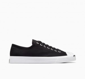 Black Converse Jack Purcell Women's Low Tops | NZ IQSTB2364