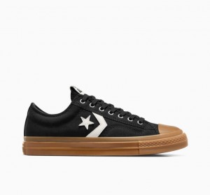 Black Converse Star Player 76 Women's Low Tops | NZ ONTHS9735