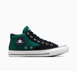 Black / Green Converse Chuck Taylor Malden Street Men's Sneakers | NZ GRVTW5407