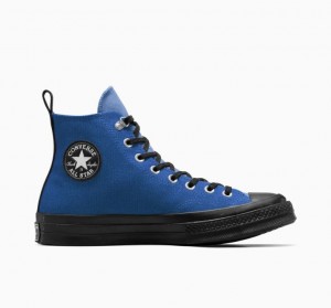 Blue Converse Chuck 70 Gore-tex Men's High Tops | NZ MOSJX5217