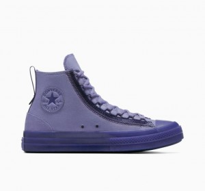 Blue Converse Chuck Taylor All Star CX Exp2 Men's High Tops | NZ LUVDP6215