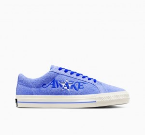 Blue Converse X Awake NY One Star Pro Men's Low Tops | NZ FIUDQ1079