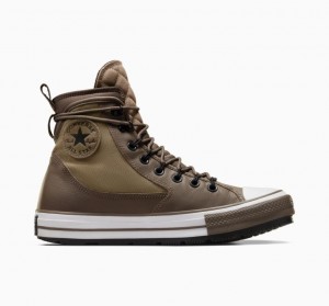 Brown Converse Chuck Taylor All Star All Terrain Women's High Tops | NZ GSDMU0384