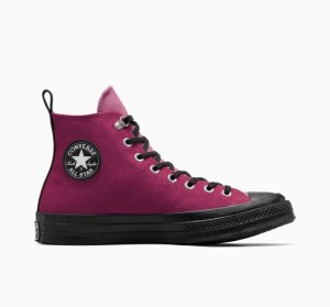 Fuchsia Converse Chuck 70 Gore-tex Men's High Tops | NZ FIPNV9680