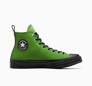 Green Converse Chuck 70 Gore-tex Men's High Tops | NZ VOGWS7639