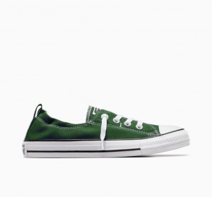 Green Converse Chuck Taylor All Star Shoreline Slip Women's Low Tops | NZ SHANV9127