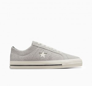 Grey Converse Cons One Star Pro Women's Skate Shoes | NZ LNJBS2378