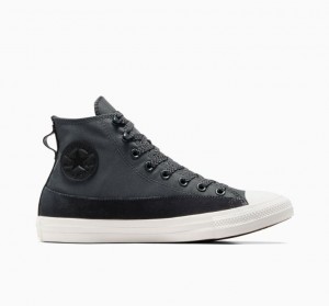 Grey / Black Converse Chuck Taylor All Star Urban Explorer Women's High Tops | NZ CSLRJ7632