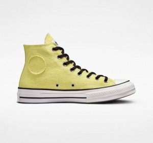 Lemon Converse X Stüssy Surfman Chuck 70 Men's High Tops | NZ FZYCB8150