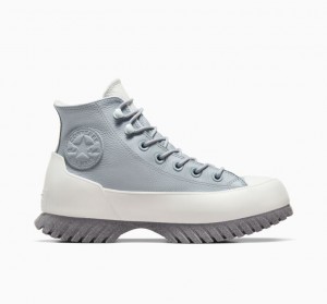 Light Blue Converse Chuck Taylor All Star Lugged Winter 2.0 Men's High Tops | NZ SNTZK8569