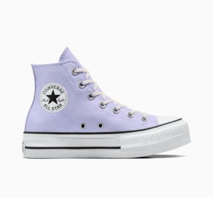 Light Blue Converse Chuck Taylor All Star Lift Women's Platform Sneakers | NZ PQIVC0389