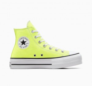 Light Green Converse Chuck Taylor All Star Lift Women's Platform Sneakers | NZ OTRVI3091