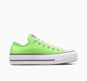 Light Green Converse Chuck Taylor All Star Lift Women's Platform Sneakers | NZ MLPGC4170