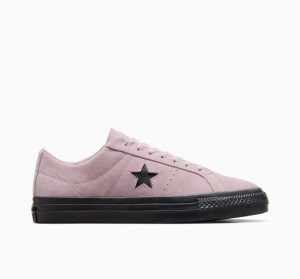 Light Purple Converse One Star Pro Women's Skate Shoes | NZ KDWHY7310