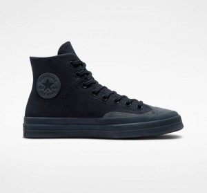 Navy Converse Chuck 70 Marquis Men's High Tops | NZ QWYOI4918