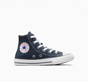 Navy Converse Chuck Taylor All Star Kids' High Tops | NZ NHKEL2609