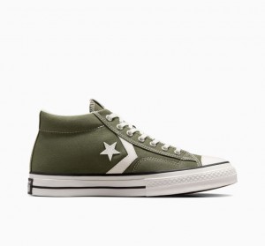 Olive Converse Star Player 76 Women's Sneakers | NZ XNUFY2148