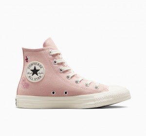 Pink Converse Chuck Taylor All Star Crafted Evolution Women's High Tops | NZ NDOAB9603