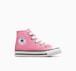 Pink Converse Chuck Taylor All Star Kids' High Tops | NZ QBPGX9271