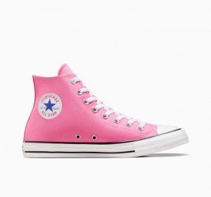 Pink Converse Chuck Taylor All Star Men's High Tops | NZ BRVWL5286