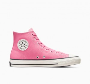 Pink Converse Chuck Taylor All Star Pro Suede Women's Skate Shoes | NZ GHNSW9738