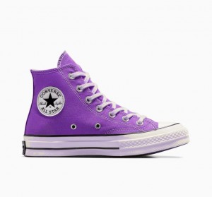 Purple Converse Chuck 70 Canvas Men's High Tops | NZ TSNRI2641