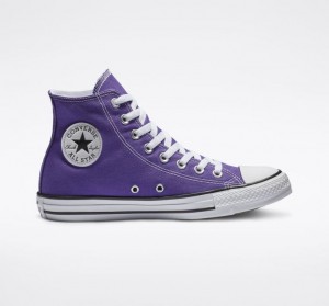 Purple Converse Chuck Taylor All Star Women's High Tops | NZ PXBNI5642