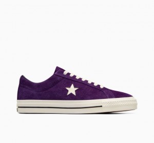 Purple Converse Cons One Star Pro Men's Skate Shoes | NZ WFLSD4527