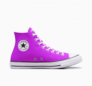 Purple Converse X LFC Chuck Taylor All Star Women's High Tops | NZ MBIZC0638