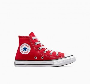 Red Converse Chuck Taylor All Star Kids' High Tops | NZ YADSM2714