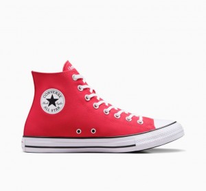 Red Converse X LFC Chuck Taylor All Star Women's High Tops | NZ VWTAD5349