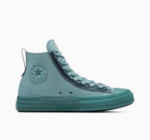 Turquoise Converse Chuck Taylor All Star CX Exp2 Men's High Tops | NZ DAJST0957