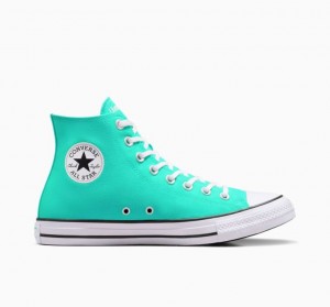 Turquoise Converse X LFC Chuck Taylor All Star Women's High Tops | NZ UQYON5137