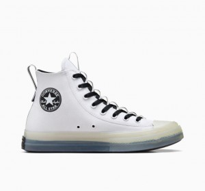 White Converse Chuck Taylor All Star CX Explore Men's High Tops | NZ GIOLB6158