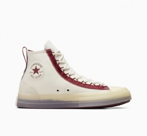 White Converse Chuck Taylor All Star CX Exp2 Women's High Tops | NZ GLHVM9362