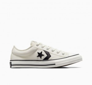 White Converse Star Player 76 Kids' Low Tops | NZ GDXYP0518