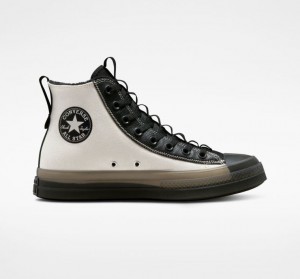 White / Black Converse Chuck Taylor All Star CX Explore Counter Climate Men's High Tops | NZ AVEDI5742