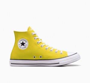 Yellow Converse X LFC Chuck Taylor All Star Women's High Tops | NZ PXRBU0578