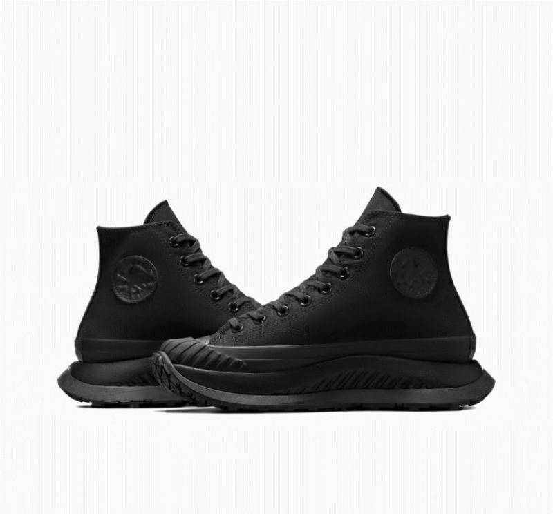 Black Converse Chuck 70 At-cx Men's High Tops | NZ NDOFQ2406