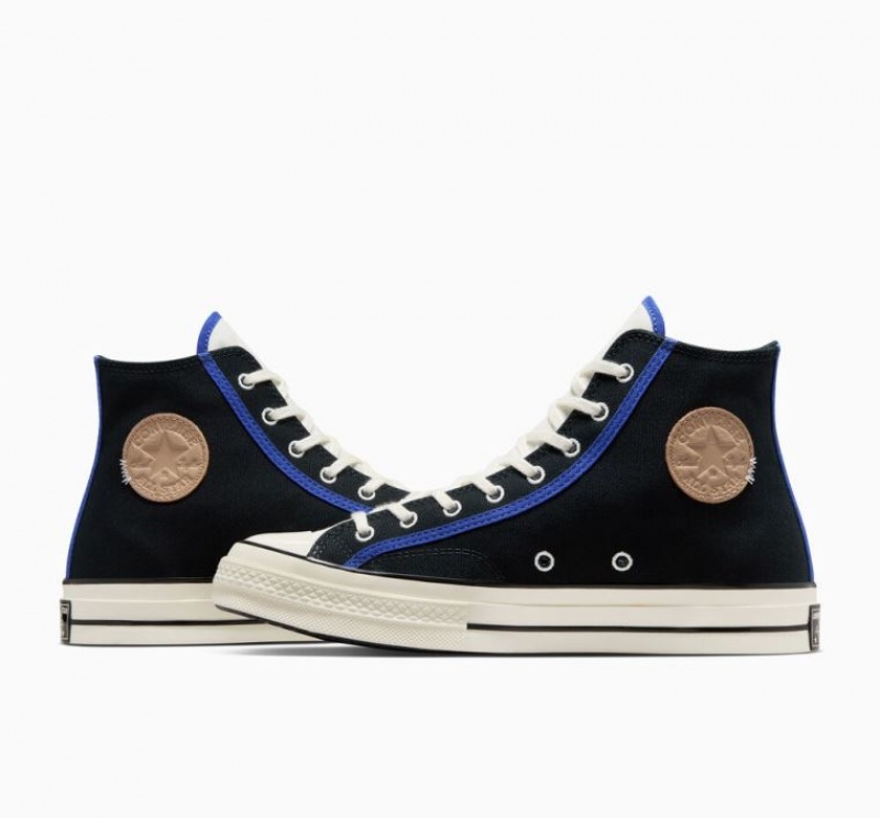 Black Converse Chuck 70 Women's High Tops | NZ GLUST2951