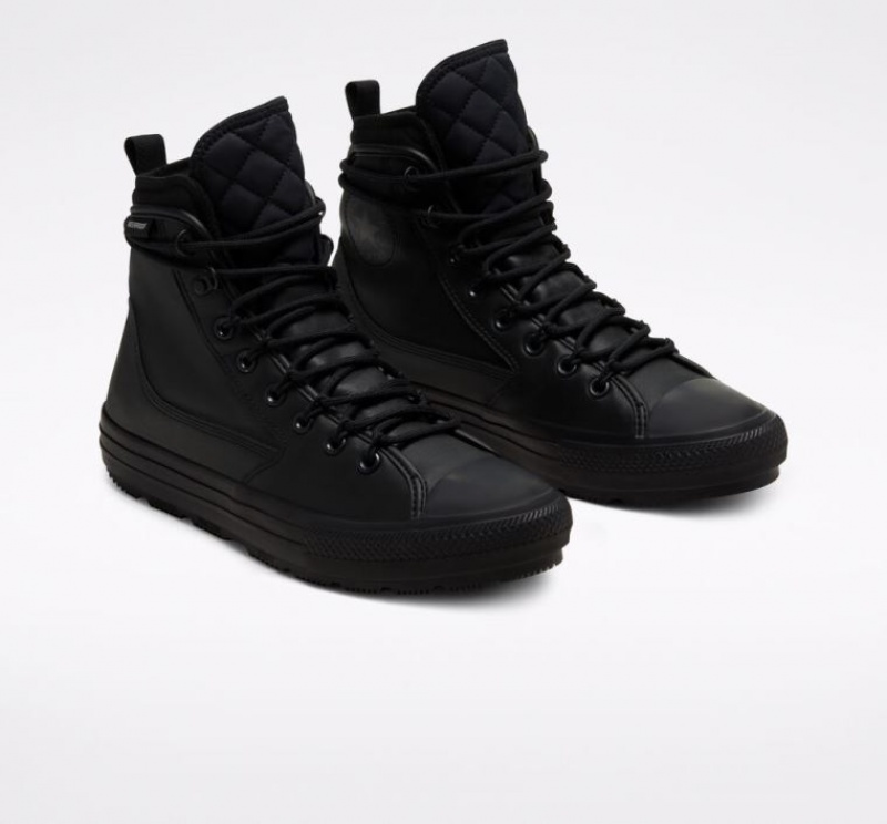 Black Converse Chuck Taylor All Star All Terrain Men's High Tops | NZ WOJXL2978