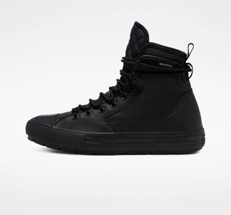 Black Converse Chuck Taylor All Star All Terrain Men's High Tops | NZ WOJXL2978