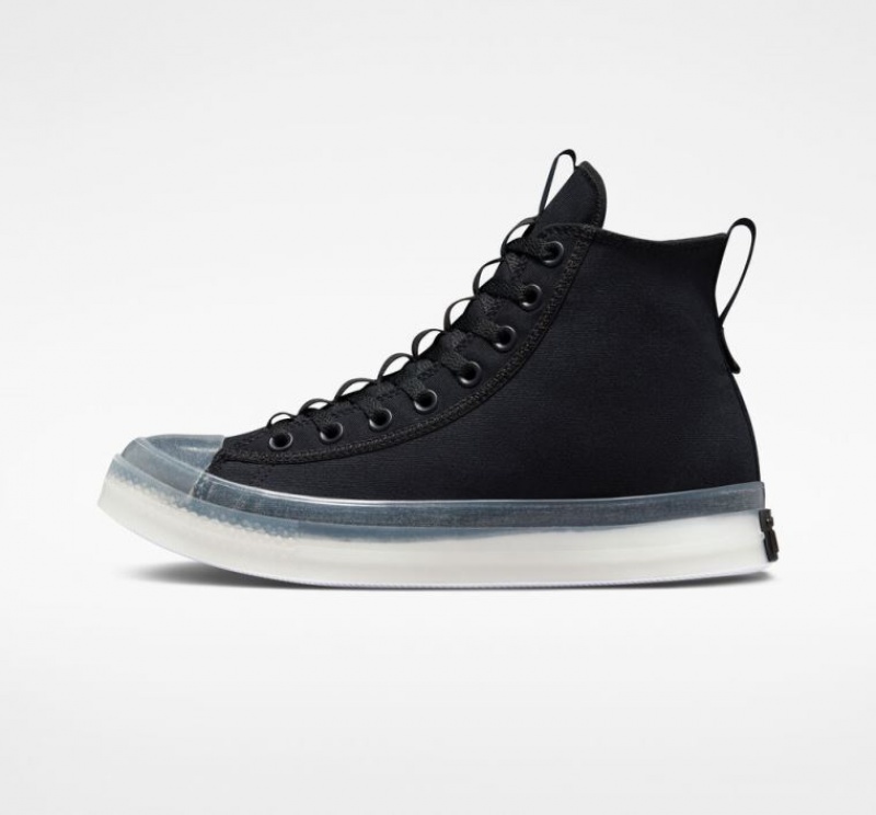 Black Converse Chuck Taylor All Star CX Explore Men's High Tops | NZ HQODU8092