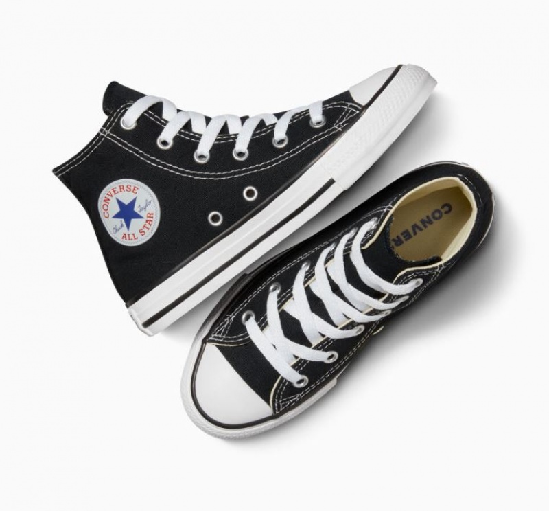 Black Converse Chuck Taylor All Star Kids' High Tops | NZ SKYPT7894