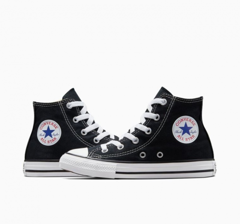 Black Converse Chuck Taylor All Star Kids' High Tops | NZ SKYPT7894