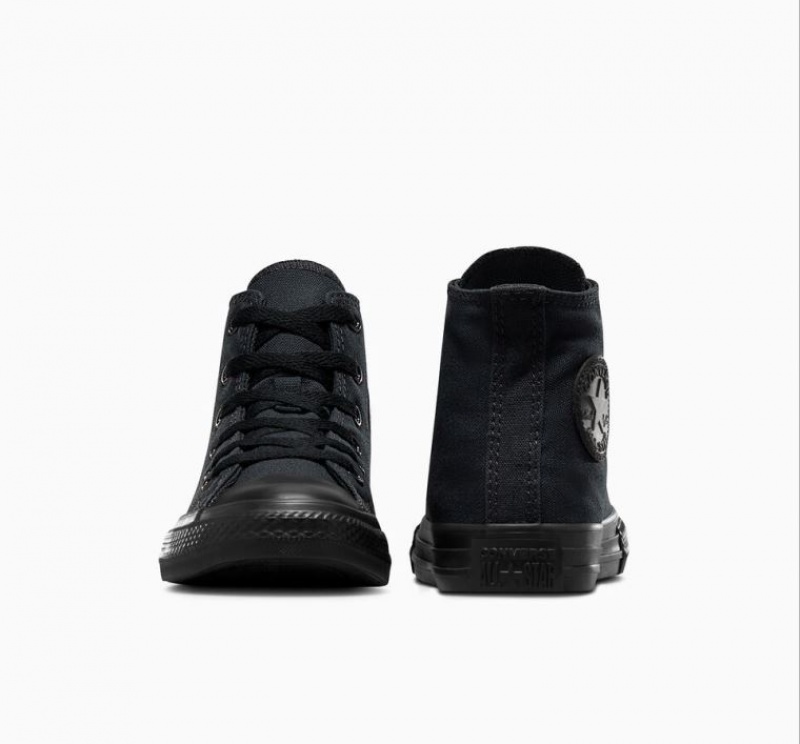 Black Converse Chuck Taylor All Star Kids' High Tops | NZ WNRAK9024