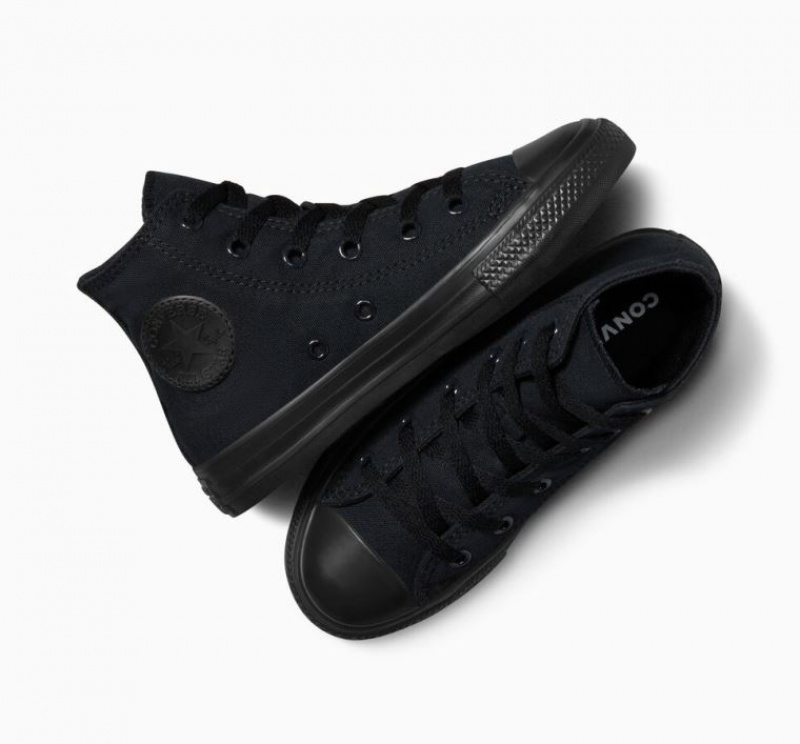 Black Converse Chuck Taylor All Star Kids' High Tops | NZ WNRAK9024